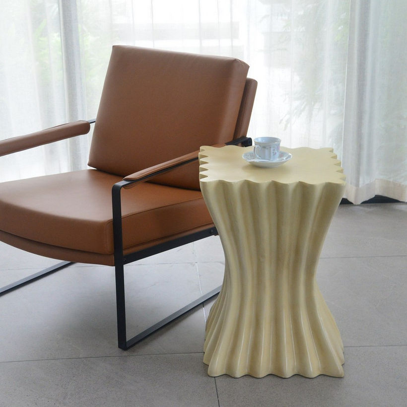 Lincoln Polyresin Accent Table - Image 3