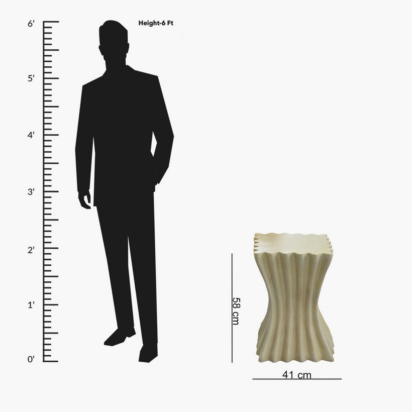 Lincoln Polyresin Accent Table - Image 6