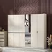 Melbourne 6-Door Wardrobe with Mirror - Image 7
