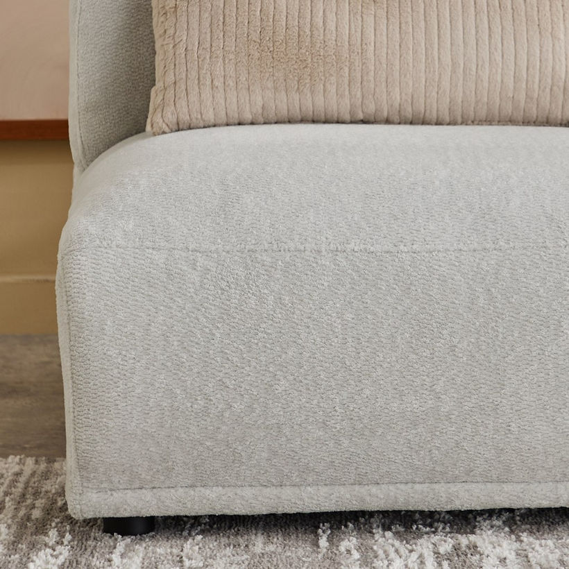 Orlando Fabric Armless Chair - Image 7