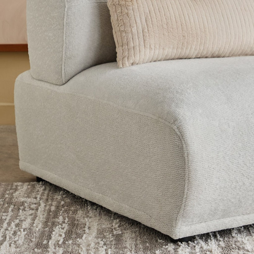Orlando Fabric Armless Chair - Image 8