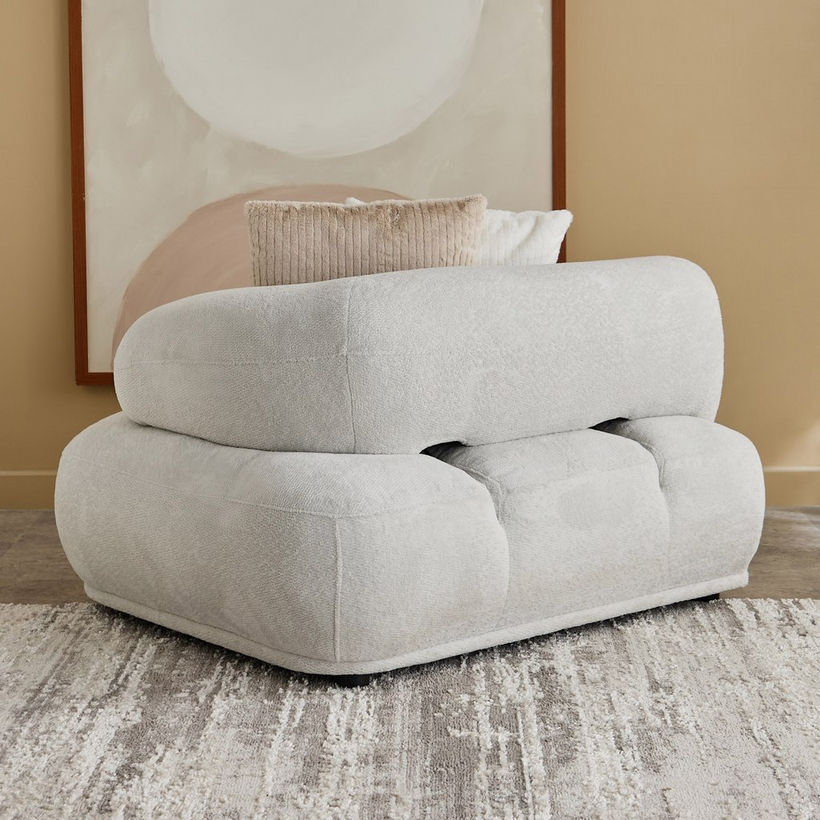 Orlando Fabric Right Arm Chair - Image 5
