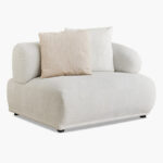 Orlando Fabric Right Arm Chair
