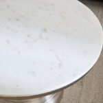 Cavon Eduin Genuine Marble Top Coffee Table