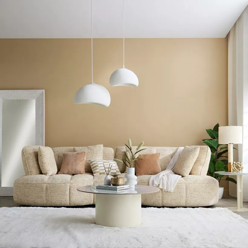 Havana 4-Seater Fabric Sofa with 4 Cushions and Adjustable Backrest - Image 16