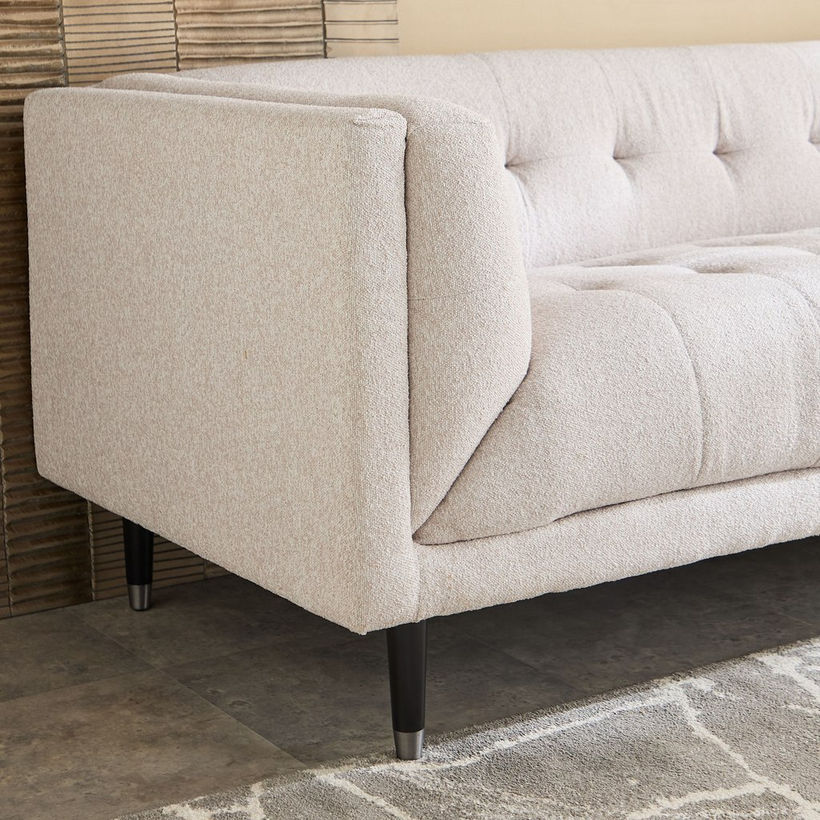 Delphi 3-Seater Fabric Sofa - Image 7