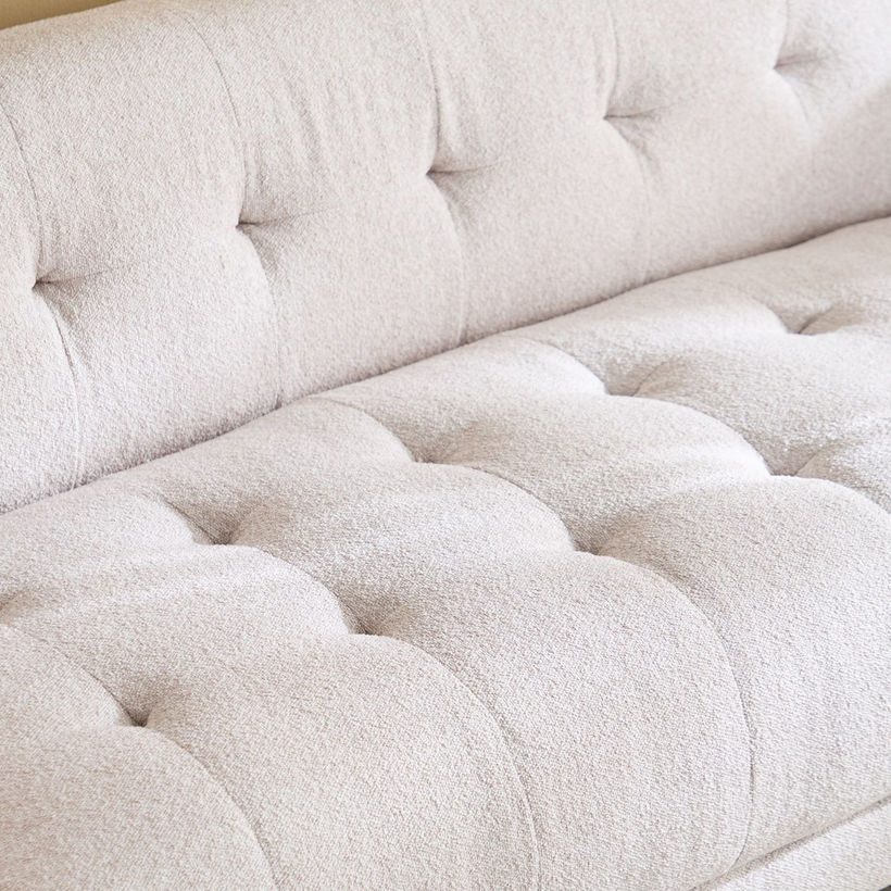 Delphi 3-Seater Fabric Sofa - Image 8