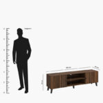 Kairo 1.8 Meter TV Unit for TVs up to 70 inches