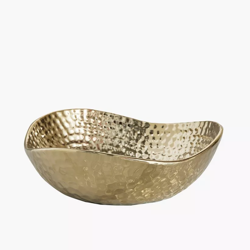 Sansa Duke Ceramic Hammered Finish Bowl - 24x23x8 cm - Image 2