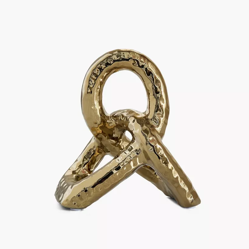 Sansa Duke Ceramic Knot Table Decor Accent - 13x9.5x14.7 cm - Image 2