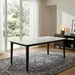 Valeria 6-Seater Sintered Stone Top Dining Table With Solid Wood Base - Image 12