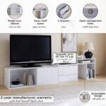 Dilon Extendable TV Unit for TVs up to 55 inches