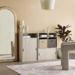 Libra 2-Sliding Door Low TV Unit for TVs up to 50 inches