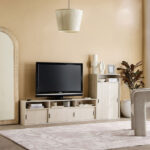 Libra 2-Sliding Door Low TV Unit for TVs up to 50 inches