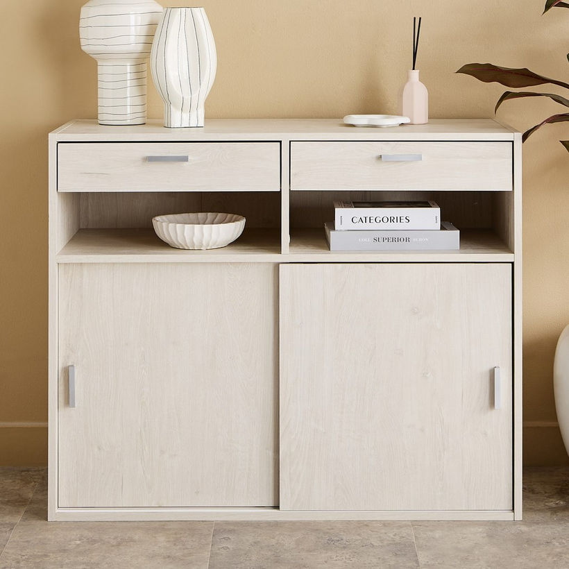 Libra 2-Sliding Door Sideboard with 2 Drawers - Image 3