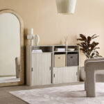 Libra 3-Sliding Door Low TV Unit for TVs up to 65 inches