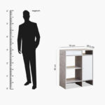 Bruno Patara 1-Door Multipurpose Cabinet with 1 Drawer