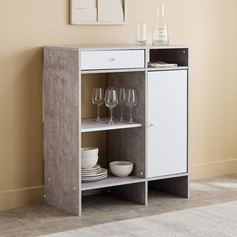 Bruno Patara 1-Door Multipurpose Cabinet with 1 Drawer - Image 3