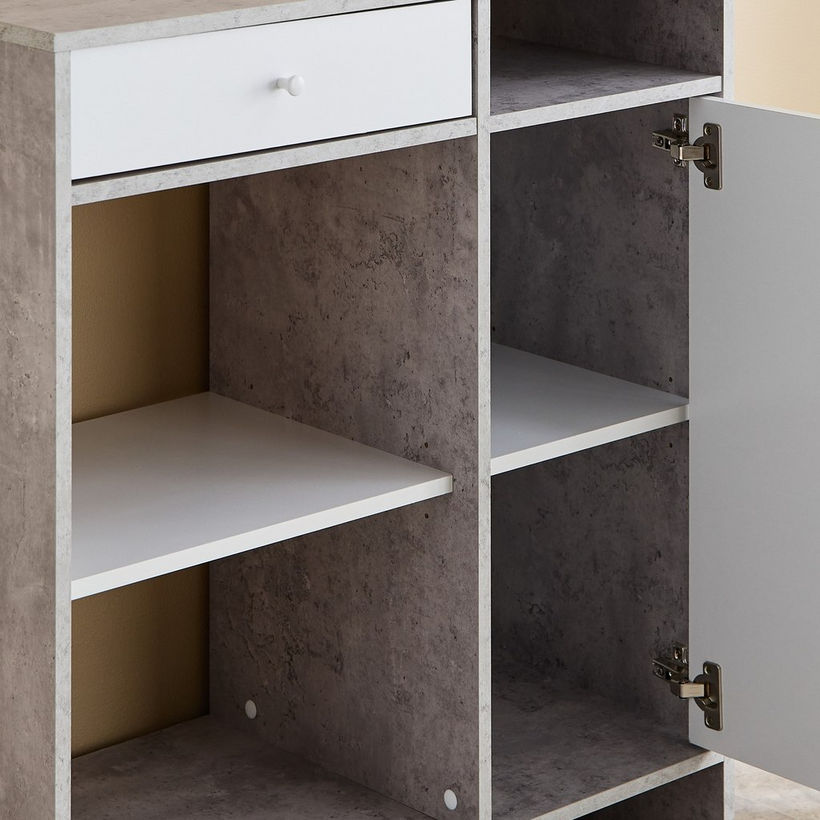 Bruno Patara 1-Door Multipurpose Cabinet with 1 Drawer - Image 7