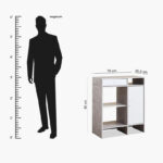 Bruno Patara 1-Door Multipurpose Cabinet with 1 Drawer