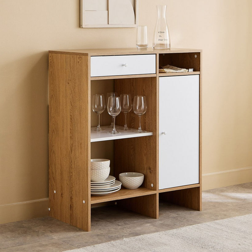 Bruno Alford 1-Door Multipurpose Cabinet with 1 Drawer - Image 3