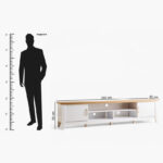Sky Low TV Unit for TVs up to 88 inches