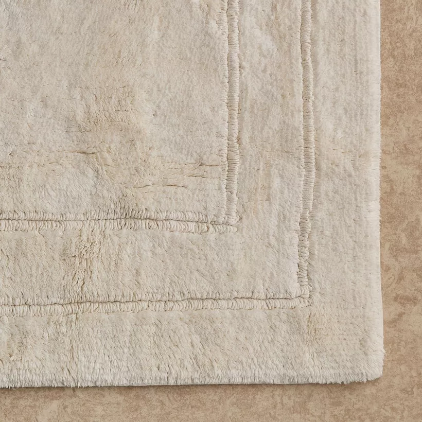Luxy Bliss Daytona Reversible Cotton Bath Mat - 60x120 cm - Image 3