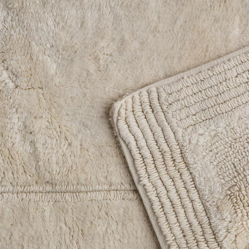 Luxy Bliss Daytona Reversible Cotton Bath Mat - 60x120 cm - Image 5