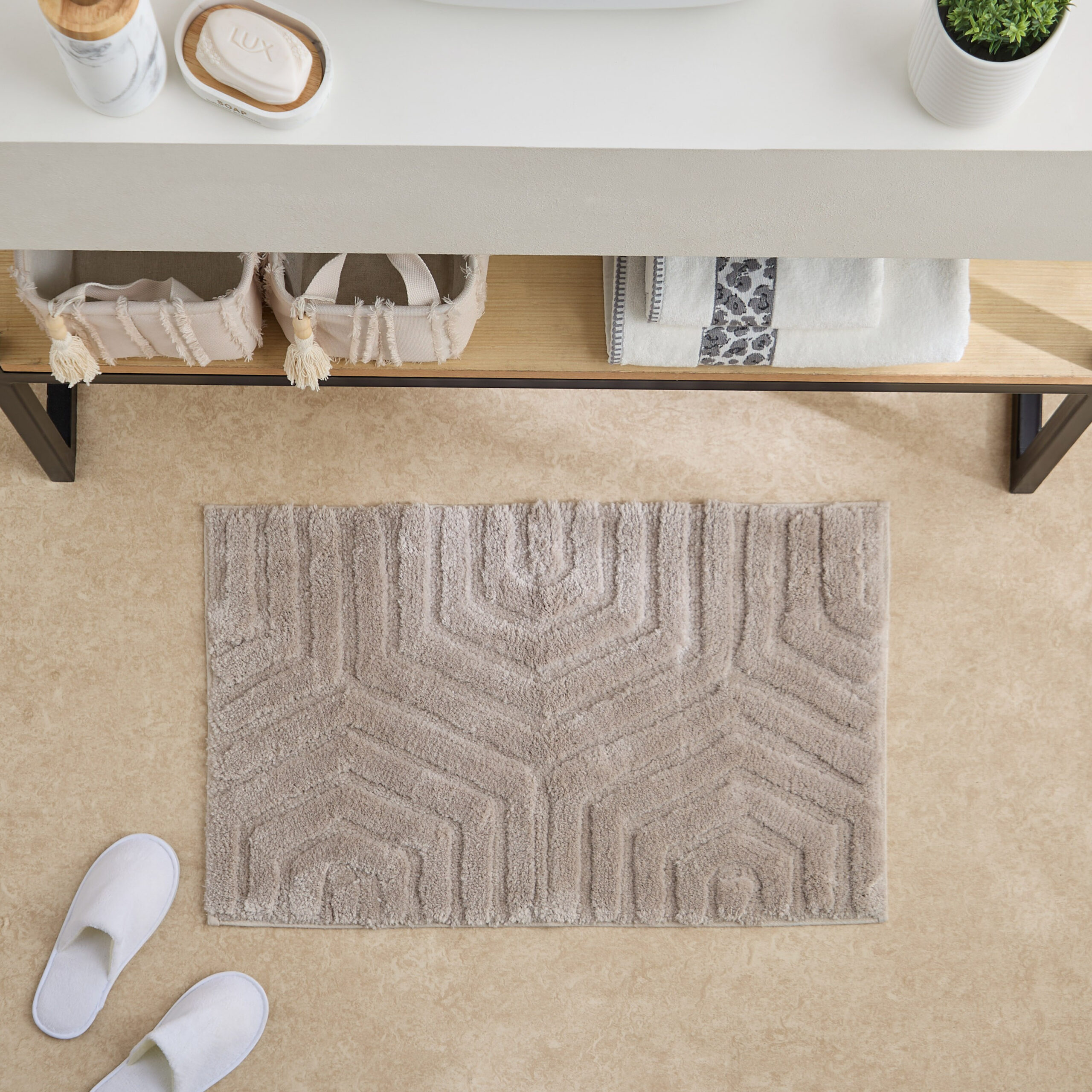 Microbliss Plush Microfibre Bathmat - 50x80 cm
