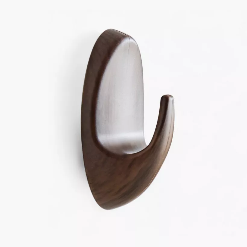 Umbra Decorative Wooden Finish Hook - Set of 2 - Image 2