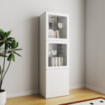 Riva 3-Door Display Cabinet with Glass