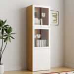 Riva 3-Door Display Cabinet with Glass