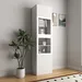 Riva Arena Left and Right Fixable Door Display Cabinet with Glass - Image 6
