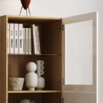 Riva 2-Door Display Cabinet with Glass