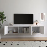 Riva Arena 1.8 Metre 3-Door Wall Mounted TV Unit For TVs up to 75 inches