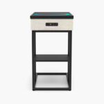Delta Rectangle End Table with Bluetooth Speaker and USB Charging Port