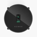 Ambre Round End Table with Bluetooth Speaker and USB Charging Port