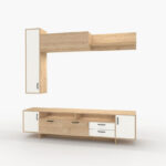 Belina Wall Unit with Storage for TVs up to 65 Inches