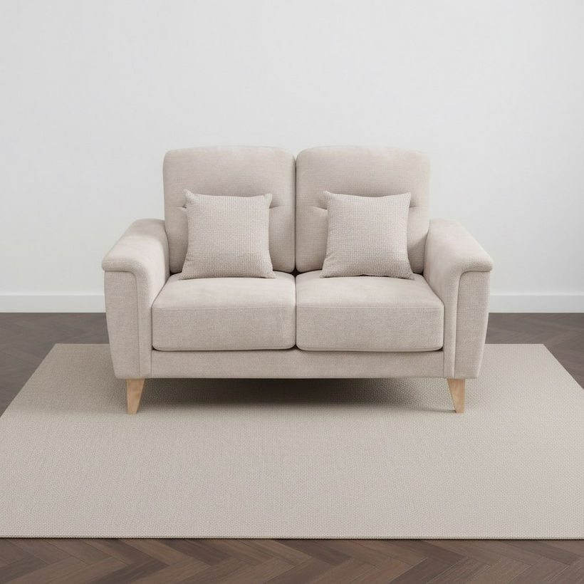 Lima NXT 2-Seater Fabric Sofa with 2 Cushions - Image 3
