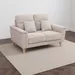 Lima NXT 2-Seater Fabric Sofa with 2 Cushions - Image 6