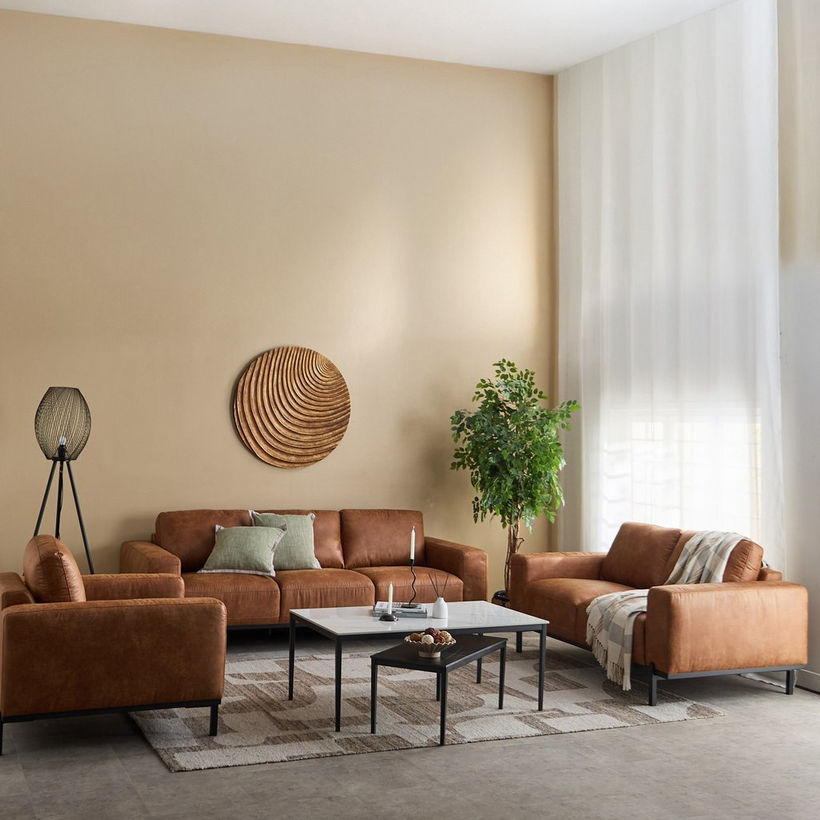 Milazo 2-Seater Fabric Sofa - Image 9