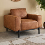 Milazo Armchair Fabric Sofa