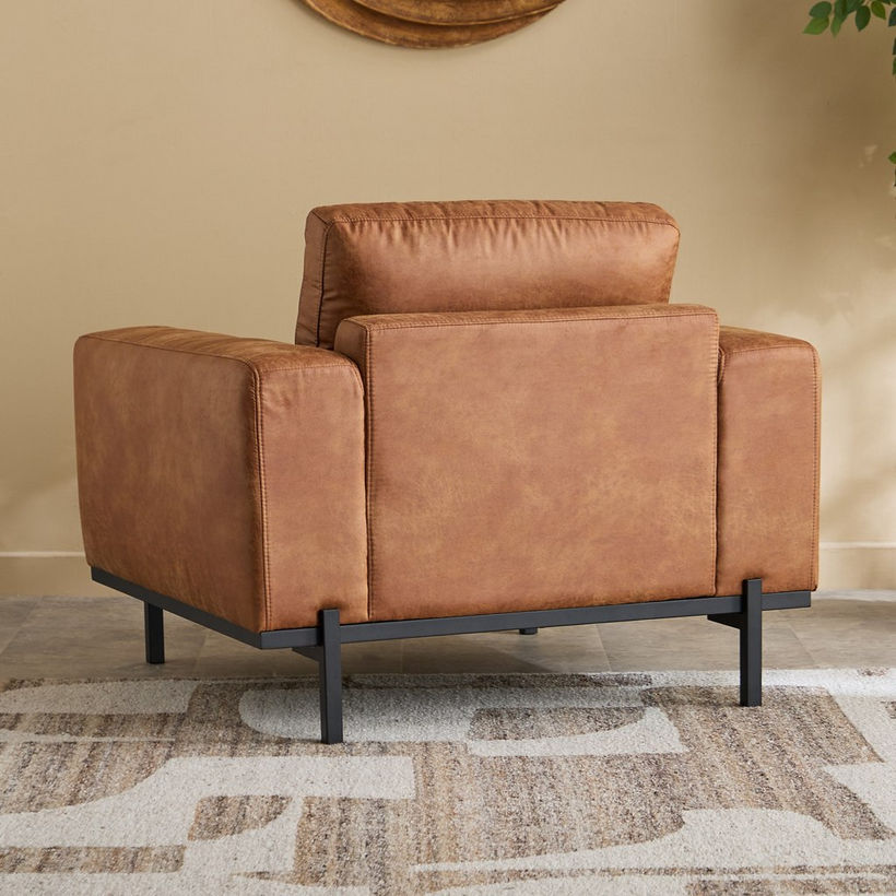 Milazo Armchair Fabric Sofa - Image 4