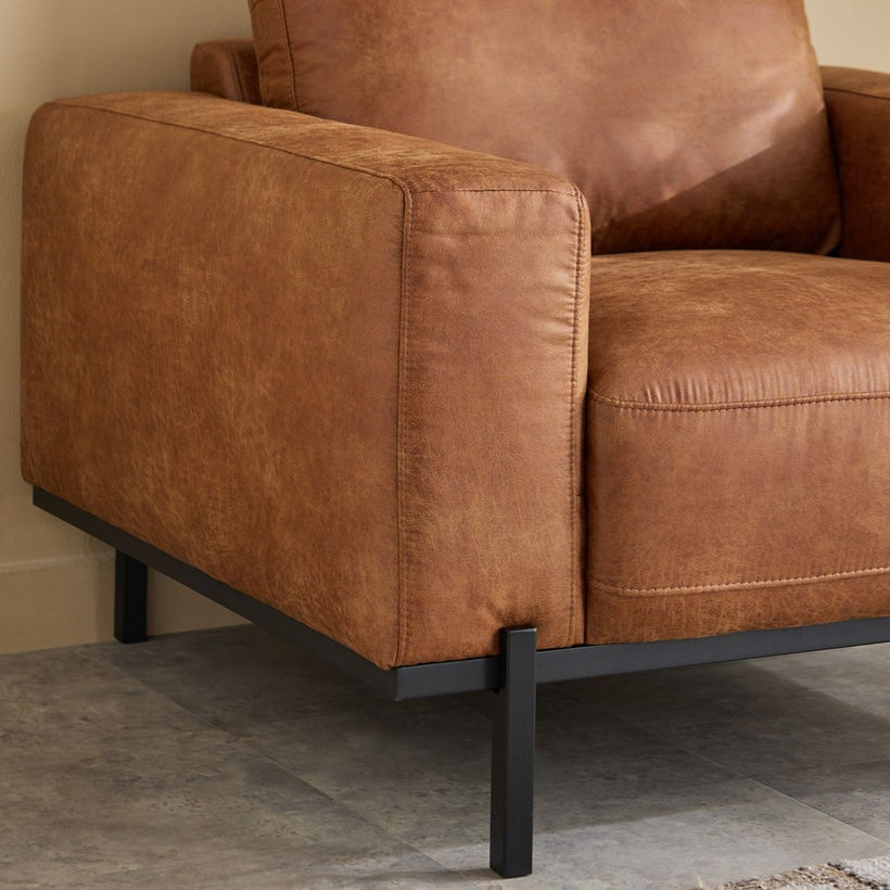 Milazo Armchair Fabric Sofa - Image 6