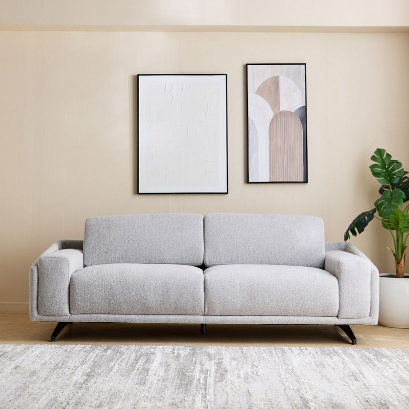 Armenia 3-Seater Fabric Sofa - Image 4