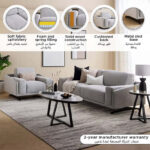 Armenia Fabric Armchair Sofa