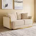 Bosco 2-Seater Fabric Sofa with 2 Cushions - Image 15