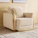 Bosco Fabric Armchair Sofa with Cushion - Image 15