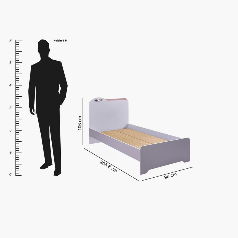 Bade Smart Single Bed - 90x200 cm - Image 2