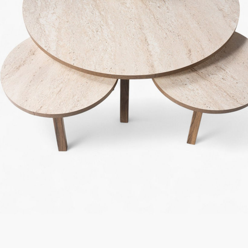 Movo Otto 5-Piece Coffee Table Set - Image 4